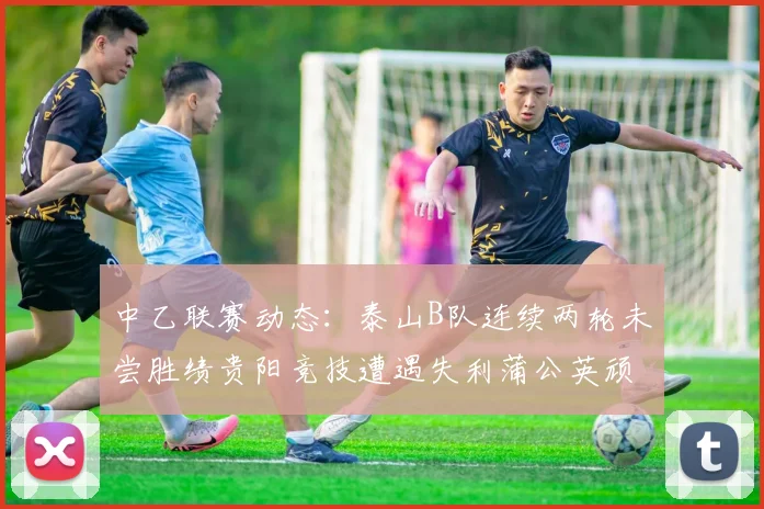 中乙联赛动态：泰山B队连续两轮未尝胜绩贵阳竞技遭遇失利蒲公英顽强战平