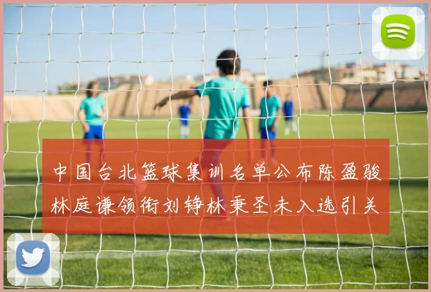 中国台北篮球集训名单公布陈盈骏林庭谦领衔刘铮林秉圣未入选引关注